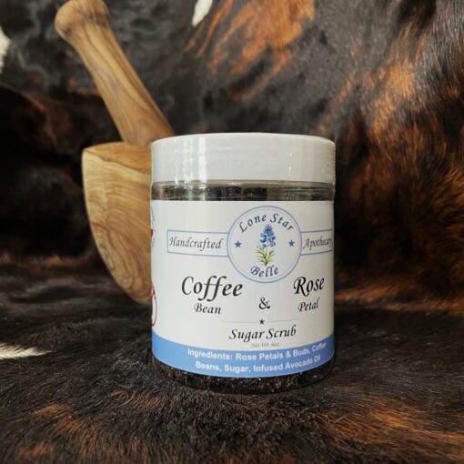 Sugar Scrub - Coffee Bean & Rose Petal