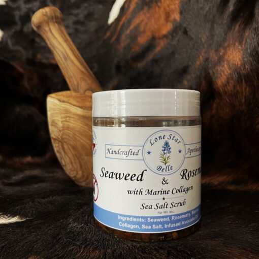 Sea Salt Scrub - Seaweed & Rosemary